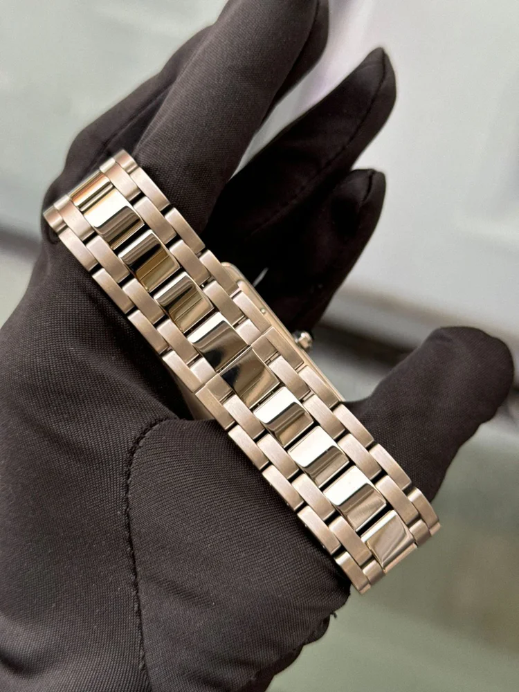 Cartier Tank Américaine WG + leather strap